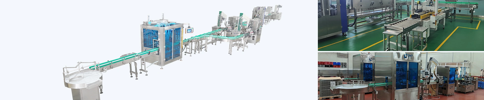 Ligne de production de remplissage de sauces