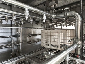 Laveuse de caisses