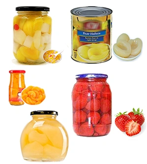 Échantillons de produits finis