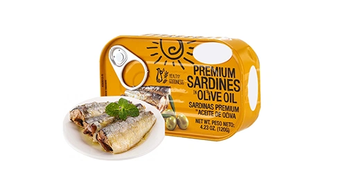 Ligne de mise en conserve de fruits de mer